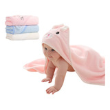 Toalha Poncho De Praia Piscina Bebe Infantil Com Capuz Macio