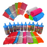 Toalha Rosto Academia Gelada Refrescante Sports Fitness Gelo Cor Violeta