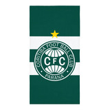 Toalha Time Futebol Banho Praia Lepper Aveludada Estampada Coritiba