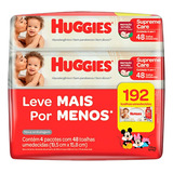 Toalha Umed Huggies Supreme Care 48un