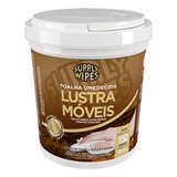 Toalha Umedecida Lustra Móveis Supply Wipes Balde C/ 150 Un 