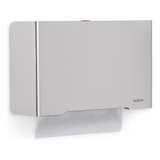 Toalheiro Dispenser De Papel Toalha Interfolha Inox Escovado