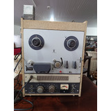 Toca Fitas Gravador Rolo Akai Modelo707 Com Microfone Antigo