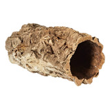 Toca Tubo Cork Bark Gecko Hamster Cobra Aranha P/ Terrário