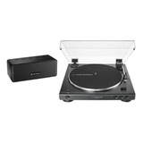 Toca-discos E Caixa Audio-technica At-lp60xspbt-bk Bluetooth