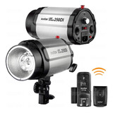 Tocha Flash Estúdio Godox Mini Pioneer 250di 250w+rádio Ct16