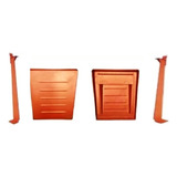 Toldo Com Colunas No Chassi + 2 Paralamas Para Trator Ford
