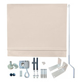 Toldo Cortina Retrátil 3,60 X 2,20 Novo Kit