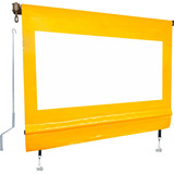 Toldo Retrátil Completo Sob Medida Orçamento Cor Amarelo E Transparente