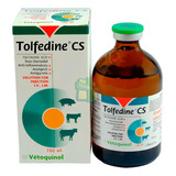 Tolfedine Cs(ácido Tolfenâmico 4,0g)doença Respiratoria 100m
