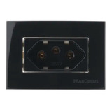 Tomada P/ Moveis Margirius 2p T Preta 20a 250v Nbr 14136