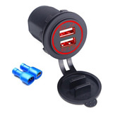 Tomada Usb Veicular 3.1a - 2 Saídas Substitui O Acendedor