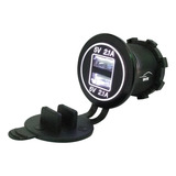 Tomada Usb Veicular 4.2a - (2 Saídas Usb 2.1a) - 3 Unidades