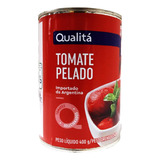 Tomate Pelado Inteiro Com Suco De Tomate Qualitá Lata 400g