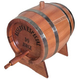Tonel Carvalho 5 Lts Para Cachaça + Personalização