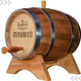 Tonel De Carvalho Carote Barril P/ Cachaça 5 Litros + Brinde
