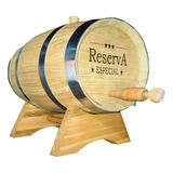 Tonél De Carvalho Carote Barril Para Cachaça 3 Litros Top