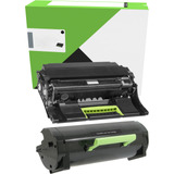 Toner Compatível 604h 60fbh00 P/ Impressora Lexmark Mx310 Mx410 10k + Fotocondutor 500z 60k