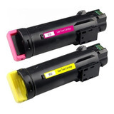 Toner Compativel P/ Xerox Phaser 6510 6515 Amarelo E Magenta