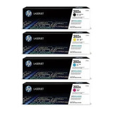 Toner Hp 202a Preto E Color Vazio Original