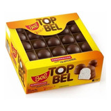 Top Bel Marshmallow Cobertura Sabor Chocolate Cx 50 Unidades