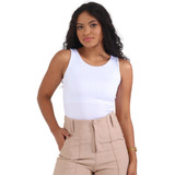 Top Cropped Blusa Blusinha Feminina Blusa Suplex Lisa Básica