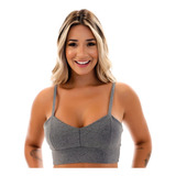 Top Cropped Fitness Academia Ginástica Liso