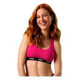 Top Fitness Academia Nadador Feminino C/ Bojo Removível Puma