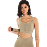 Top High Support Plus Size Para Corrida, Academia E Modelage