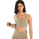Top High Support Plus Size Para Corrida, Academia E Modelage