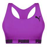 Top Puma Sem Costura Costas Nadador - Original Nota Fiscal