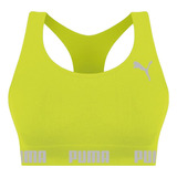 Top Puma Sem Costura E Bojo Costas Nadador Fitness Original