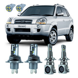 Top V6 Gls Gl Hyundai Tucson Farol Completo Ultra Led Novo