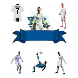 Topo De Bolo Cristiano Ronaldo Personalizado