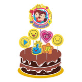 Topo De Bolo Maria Clara E Jp Topper Decoração Festa Anive