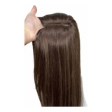 Topo Prótese Capilar Feminino 30cm Cabelo Humano Brasileiro