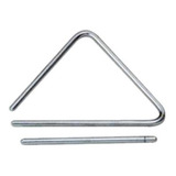 Torelli Triângulo 13cm Cromado Tl602 Xote Forró Baião De Aço