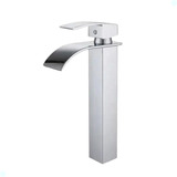 Torneira Banheiro Misturador Monocomando Cascata Alta Cromad