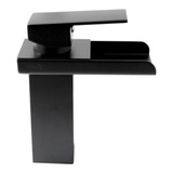 Torneira Banheiro Monocomando Lavatório Cascata Dc6006 Preto Acabamento Black