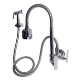 Torneira Bica Flexível Gourmet Pia Parede Com Ducha 1/4 C29