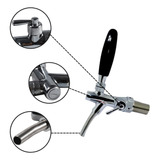 Torneira Chopp Modelo Italiana Chopeiras + Engate 5/8 3/8