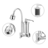 Torneira Com Filtro Gourmet Pia Cozinha De Parede Metal Inox
