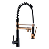 Torneira Cozinha Gourmet Monocomando Com Spray Extensor