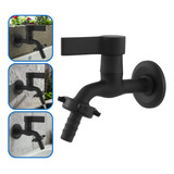 Torneira De Jardim E Tanque Metal Maquina De Lavar Preta C70