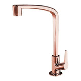 Torneira De Mesa Da Cozinha Lorenzetti 1167 F71 Rose Gold