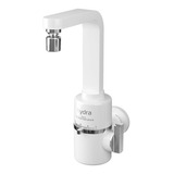 Torneira Elétrica Slim 4t Parede 5500w 220v Branca Hydra