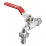 Torneira Esfera Metal Latão ½ Válvula Jardim Tanque 