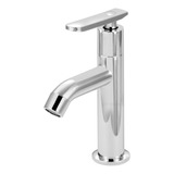 Torneira Lavatório Alta Pratica Abs Cromado Slim Mesa 1/4 V 