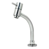 Torneira Lavatorio Curta Curva 25cm Metal Cromado 1/4 Volta