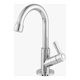 Torneira Lavatório Mesa 1/4 Bica Movel Abs 1198 5/8 C-61 Acabamento Cromado Cor Prateado
